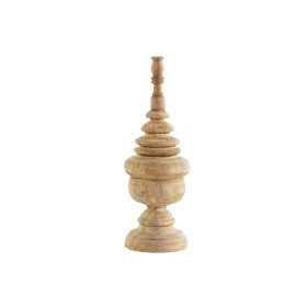 Figurine Décorative DKD Home Decor Marron 12 x 12 x 34 cm de DKD Home Decor, Objets de décoration - Réf : S3055853, Prix : 29...