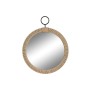 Wall mirror Home ESPRIT Natural Rope Fir Mirror Mediterranean 40 x 3,5 x 50 cm by Home ESPRIT, Wall-Mounted Mirrors - Ref: S3...