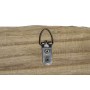 Perchero de Pared Home ESPRIT Natural Metal Madera de Paulonia 99 x 3 x 31 cm de Home ESPRIT, Percheros de pared - Ref: S3055...