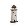 Figurine Décorative Home ESPRIT Blanc Naturel Phare Finition vieillie 22,5 x 11 x 51 cm de Home ESPRIT, Objets de décoration ...