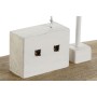 Figurine Décorative Home ESPRIT Blanc Naturel Voilier Marin Finition vieillie 54 x 15 x 61,5 cm | Tienda24 - Global Online Shop Tienda24.eu