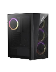 ATX Semi-tower Box Tempest Bastion Black | Tienda24 Tienda24.eu