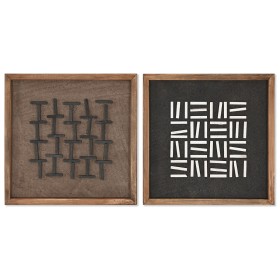 Quadro Home ESPRIT Moderno 40,2 x 4 x 40,2 cm (2 Unità) di Home ESPRIT, Stampe e quadri su tela - Rif: S3055980, Prezzo: 81,9...