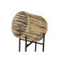 Set de Maceteros Home ESPRIT Negro Metal Fibra 23 x 23 x 76,5 cm de Home ESPRIT, Maceteros - Ref: S3055985, Precio: 99,49 €, ...