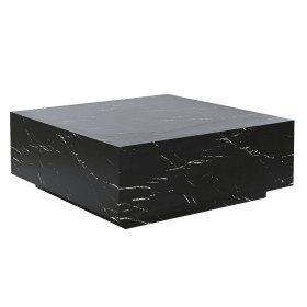 Mesa de Centro Home ESPRIT Preto Madeira MDF 90 x 90 x 35 cm de Home ESPRIT, Jogos de móveis - Ref: S3055997, Preço: 310,44 €...