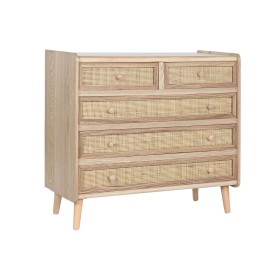 Cassettiera Versa Tabo Tessile Legno di paulownia 32 x 63 x 26 cm | Tienda24 - Global Online Shop Tienda24.eu