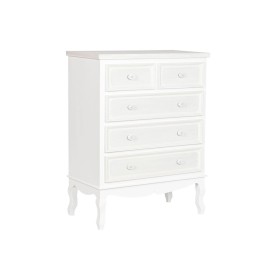 Cómoda Home ESPRIT Branco Bege Madeira Madeira MDF Romântico 80 x 42 x 105 cm de Home ESPRIT, Cómodas e camiseiros - Ref: S30...