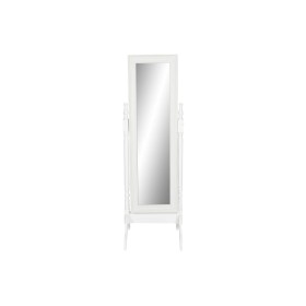 Espejo Vestidor Home ESPRIT Blanco 50 x 50 x 157 cm de Home ESPRIT, Espejos de suelo - Ref: S3056045, Precio: 109,26 €, Descu...