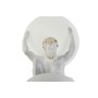 Lampe de bureau Home ESPRIT Blanc Doré Résine Plastique 220 V 14 x 14 x 32 cm de Home ESPRIT, Lampes de chevet - Réf : S30560...