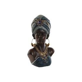 Deko-Figur Home ESPRIT Blau Schwarz Gold Afrikanerin 15 x 11 x 25 cm von Home ESPRIT, Ornamente - Ref: S3056073, Preis: 17,84...