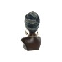 Figura Decorativa Home ESPRIT Azul Preto Dourado Africana 15 x 11 x 25 cm de Home ESPRIT, Adornos - Ref: S3056073, Preço: 17,...