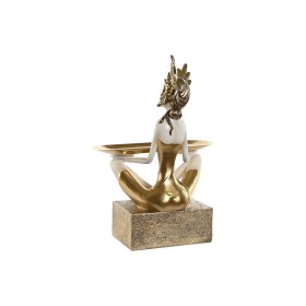 Deko-Figur Home ESPRIT Weiß Gold 23 x 13 x 33 cm von Home ESPRIT, Ornamente - Ref: S3056076, Preis: 25,64 €, Rabatt: %