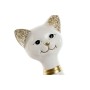 Figurine Décorative Home ESPRIT Blanc Doré Chat Romantique 16 x 8 x 30 cm de Home ESPRIT, Objets de décoration - Réf : S30560...