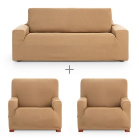 Sofabezug-Set Eysa ULISES Gelb 3 Stücke von Eysa, Zubehör für Stühle und Sofas - Ref: D1606852, Preis: 96,28 €, Rabatt: %