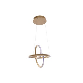 Ceiling Light Home ESPRIT White Golden Silicone Aluminium 55 W 40 x 40 x 42 cm by Home ESPRIT, Ceiling Lights - Ref: S3056140...