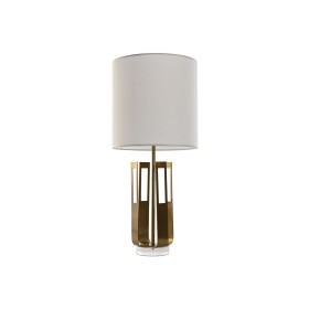 Lâmpada de mesa Home ESPRIT Branco Dourado Ferro 50 W 220 V 35 x 35 x 78 cm de Home ESPRIT, Candeeiros de mesa e de cabeceira...