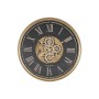 Horloge Murale Home ESPRIT Noir Doré Verre Fer 80 x 9,5 x 80 cm de Home ESPRIT, Pendules murales - Réf : S3056160, Prix : 158...