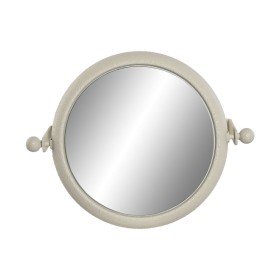 Wall mirror 91 x 2 x 50,5 cm White Mango wood MDF Wood | Tienda24 - Global Online Shop Tienda24.eu