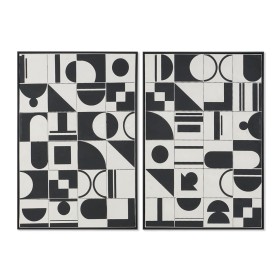 Pintura Home ESPRIT Abstrato Moderno 80 x 3 x 120 cm (2 Unidades) | Tienda24 - Global Online Shop Tienda24.eu