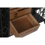 Cajonera Home ESPRIT Marrón Negro Metal Abeto Loft 122,5 x 32,5 x 74 cm | Tienda24 - Global Online Shop Tienda24.eu