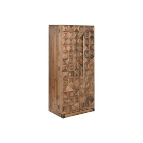 Bottle rack Astigarraga T-6000 Wall Brown Natural Wood Pinewood 7,5 x 9,5 x 60,5 cm | Tienda24 - Global Online Shop Tienda24.eu