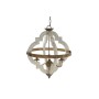 Lampadario Home ESPRIT Bianco Bronce Ferro Abete 40 W 63 x 63 x 74 cm di Home ESPRIT, Plafoniere - Rif: S3056227, Prezzo: 239...