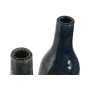 Vase Home ESPRIT Blue White Green Grey Ceramic Mediterranean 12 x 12 x 43 cm (2 Units) by Home ESPRIT, Vases - Ref: S3056234,...