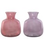 Vase Home ESPRIT Rose Lila Verre 16 x 16 x 19 cm (2 Unités) de Home ESPRIT, Vases - Réf : S3056243, Prix : 12,74 €, Remise : %