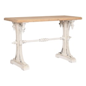 Console Home ESPRIT Jaune Blanc Sapin Bois MDF 120 x 50 x 77 cm de Home ESPRIT, Tables - Réf : S3056247, Prix : 234,57 €, Rem...