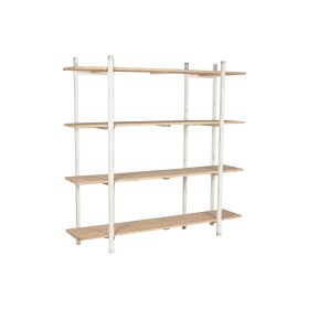 Scaffale Home ESPRIT Bianco Metallo Abete 188 x 42 x 180 cm di Home ESPRIT, Scaffalature e ripiani di immagazzinaggio - Rif: ...