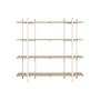 Étagère Home ESPRIT Blanc Métal Sapin 188 x 42 x 180 cm de Home ESPRIT, Rayonnage et rangement - Réf : S3056248, Prix : 372,3...