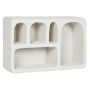 Estantes Home ESPRIT Branco Abeto Madeira MDF 80 x 18 x 48 cm De parede de Home ESPRIT, Unidades de estantes - Ref: S3056260,...