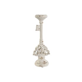 Bougeoir Home ESPRIT Blanc Résine 18 x 18 x 50 cm 18 x 15 x 51,5 cm de Home ESPRIT, Bougeoirs et chandeliers - Réf : S3056266...