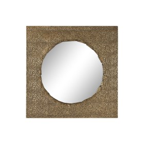 Espejo de pared Home ESPRIT Dorado Metal 80 x 6 x 80 cm de Home ESPRIT, Espejos de pared - Ref: S3056275, Precio: 131,71 €, D...