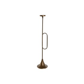 Portavelas Home ESPRIT Dorado Metal 21 x 21 x 98 cm de Home ESPRIT, Candelabros y portavelas - Ref: S3056276, Precio: 53,88 €...