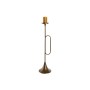 Portavelas Home ESPRIT Dorado Metal 21 x 21 x 78 cm de Home ESPRIT, Candelabros y portavelas - Ref: S3056277, Precio: 48,81 €...