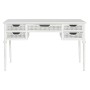 Secretária Home ESPRIT Branco Metal 122 x 50 x 76 cm de Home ESPRIT, Secretárias e mesas para computador - Ref: S3056281, Pre...