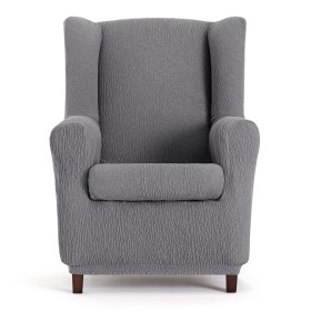 Armchair slipcovers Eysa TROYA Grey 80 x 100 x 90 cm by Eysa, Armchairs - Ref: D1606869, Price: 31,54 €, Discount: %