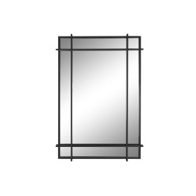 Wall mirror Home ESPRIT Black Crystal Iron Modern 65 x 6 x 95 cm by Home ESPRIT, Wall-Mounted Mirrors - Ref: S3056338, Price:...