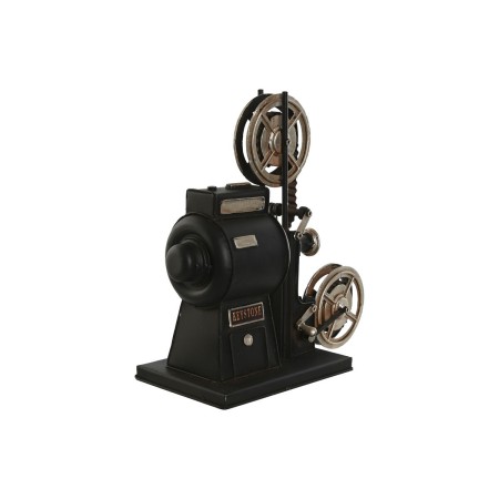 Figura Decorativa Home ESPRIT Negro Plateado Vintage Cine clásico 23,5 x 11 x 24,5 cm de Home ESPRIT, Adornos - Ref: S3056364...