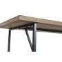 Mesa de Comedor Home ESPRIT Negro Natural Metal Abeto 195 x 90 x 76 cm de Home ESPRIT, Mesas - Ref: S3056381, Precio: 396,40 ...