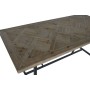 Mesa de Jantar Home ESPRIT Preto Natural Metal Abeto 195 x 90 x 76 cm de Home ESPRIT, Jogos de móveis - Ref: S3056381, Preço:...