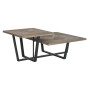 Centre Table Home ESPRIT Black Natural Metal Fir wood 118 x 78 x 45 cm | Tienda24 - Global Online Shop Tienda24.eu