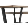 Centre Table Home ESPRIT Black Natural Metal Fir wood 118 x 78 x 45 cm | Tienda24 - Global Online Shop Tienda24.eu