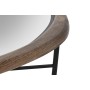 Table Basse Home ESPRIT Marron Noir Naturel Verre Bois d'épicéa 76 x 81 x 38 cm de Home ESPRIT, Tables - Réf : S3056387, Prix...