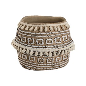 Cache-pot Home ESPRIT Marron Beige Ciment Tropical 34 x 34 x 26 cm de Home ESPRIT, Cache-pots - Réf : S3056417, Prix : 40,46 ...