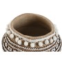 Cache-pot Home ESPRIT Blanc Marron Beige Marron Clair Ciment Tropical 25 x 25 x 18 cm de Home ESPRIT, Cache-pots - Réf : S305...