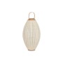 Castiçais Home ESPRIT Branco Natural Madeira Cristal 40 x 40 x 70 cm de Home ESPRIT, Candelabros e suportes para velas - Ref:...