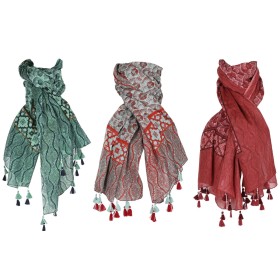 Handkerchief Home ESPRIT Red Green (3 Units) by Home ESPRIT, Handkerchiefs - Ref: S3056434, Price: 26,63 €, Discount: %