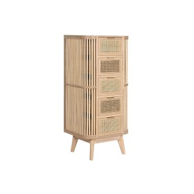 Cajonera Home ESPRIT Dorado Natural Abeto 48 x 35 x 105 cm de Home ESPRIT, Cómodas y cajoneras - Ref: S3056449, Precio: 226,3...